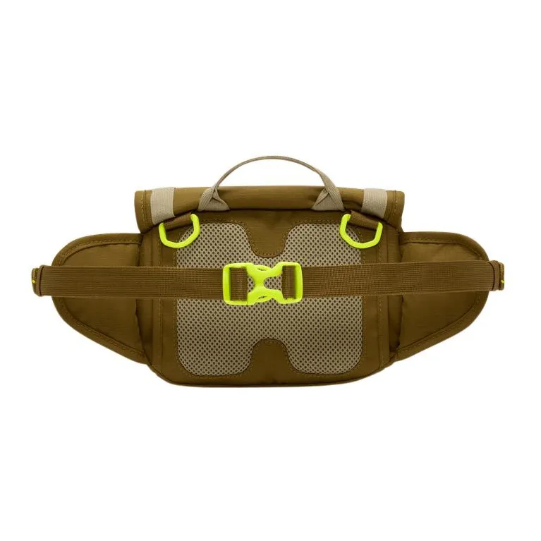 Nike Fabric One Shoulder Crossbody Fanny Pack Regular Unisex Olive Green-2