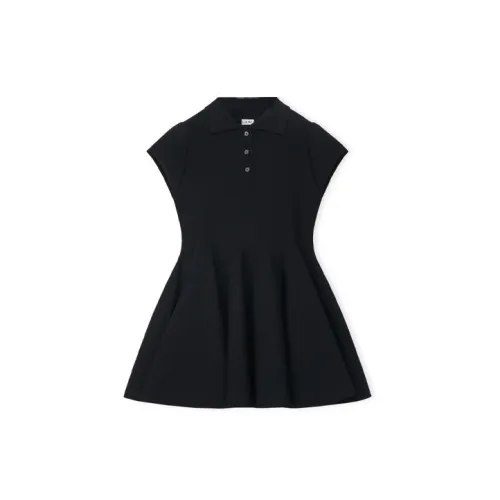 LOEWE Sleeveless Dresses Women's Black