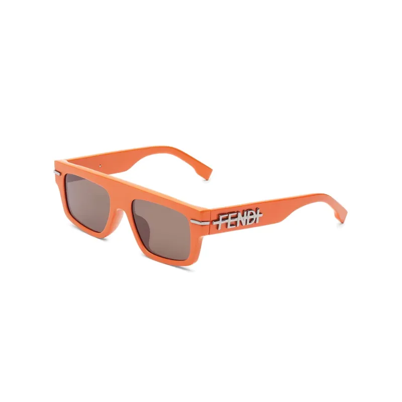 FENDI Sunglasses Men Orange-0