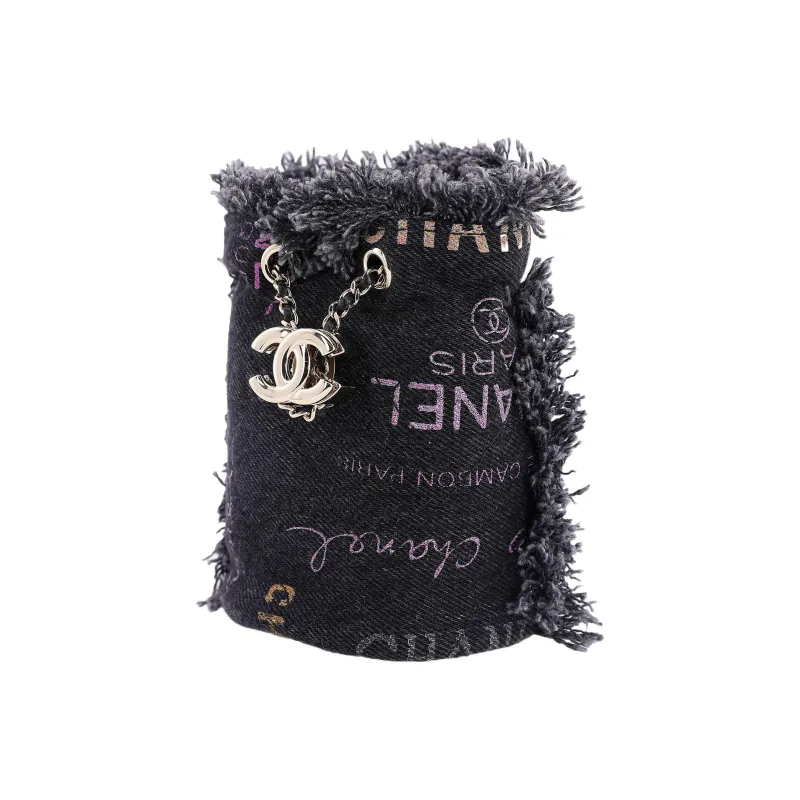 CHANEL Denim Bucket Bags Crossbody Bag, Shoulder Bag Women's Black-1