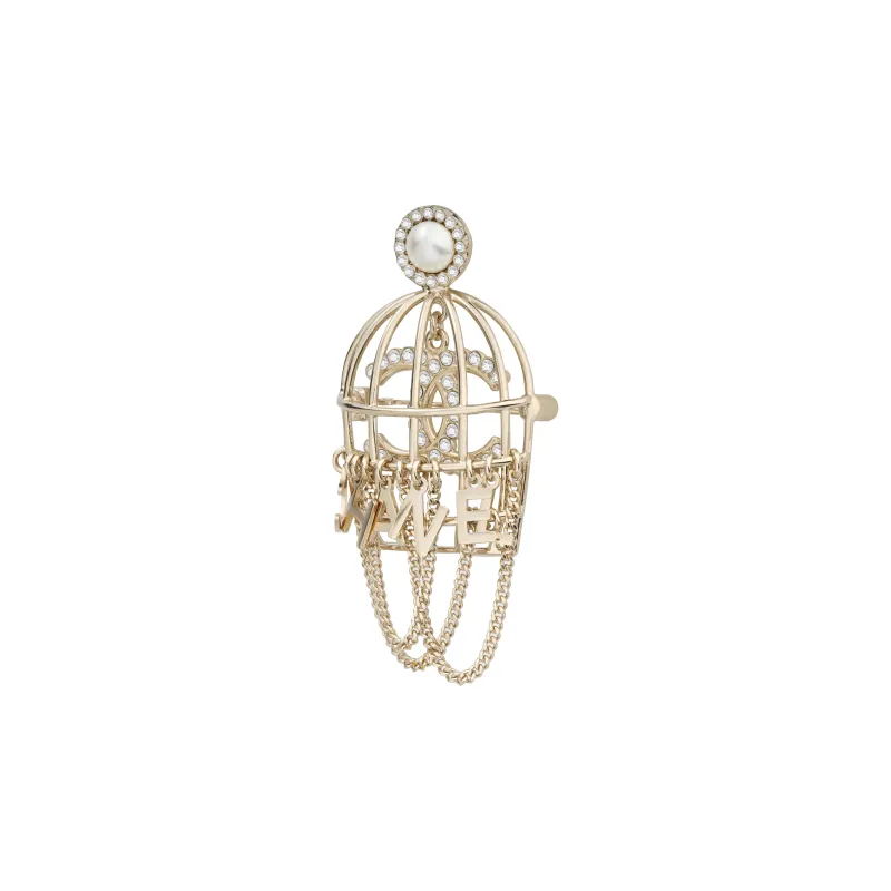 CHANEL Brooches Metal Brooches Unisex-2