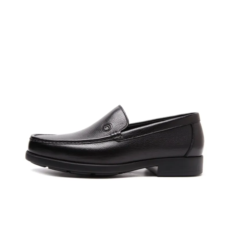 Satchi Leather Shoes Men's Black-0
