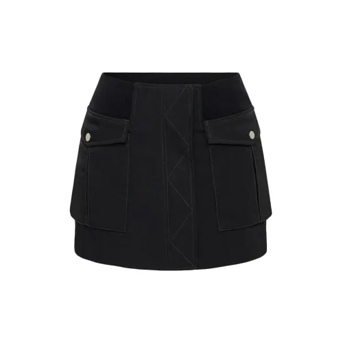 DION LEE Bomber Mini Skirt