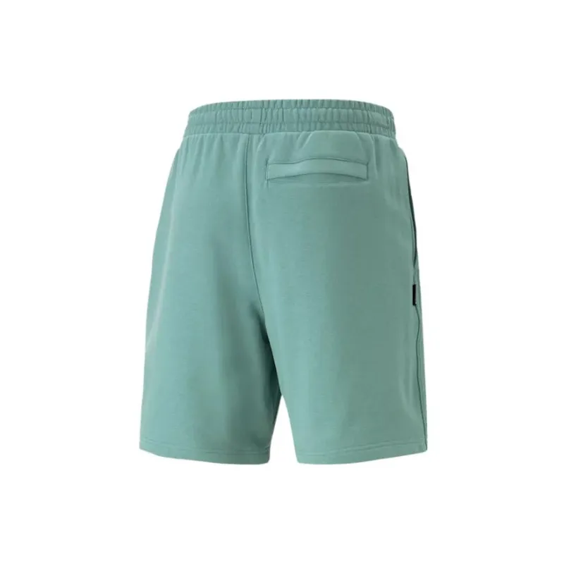 PUMA SS23 Downtown Casual Shorts Men Light Green-1