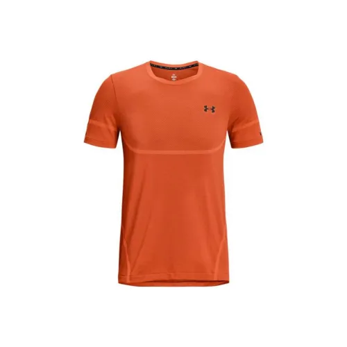 Under Armour RUSH T-Shirts Men Orange