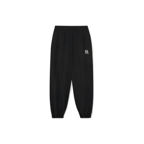 MLB New York Yankees Knitted Sweatpants Unisex Black