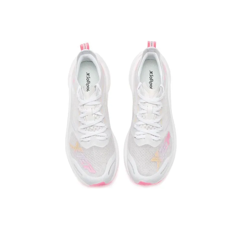 XTEP To Light 7.0 PRO Anti Slip And Wear Resistant Breathable Low Top Running Shoes Women's White Pink-2