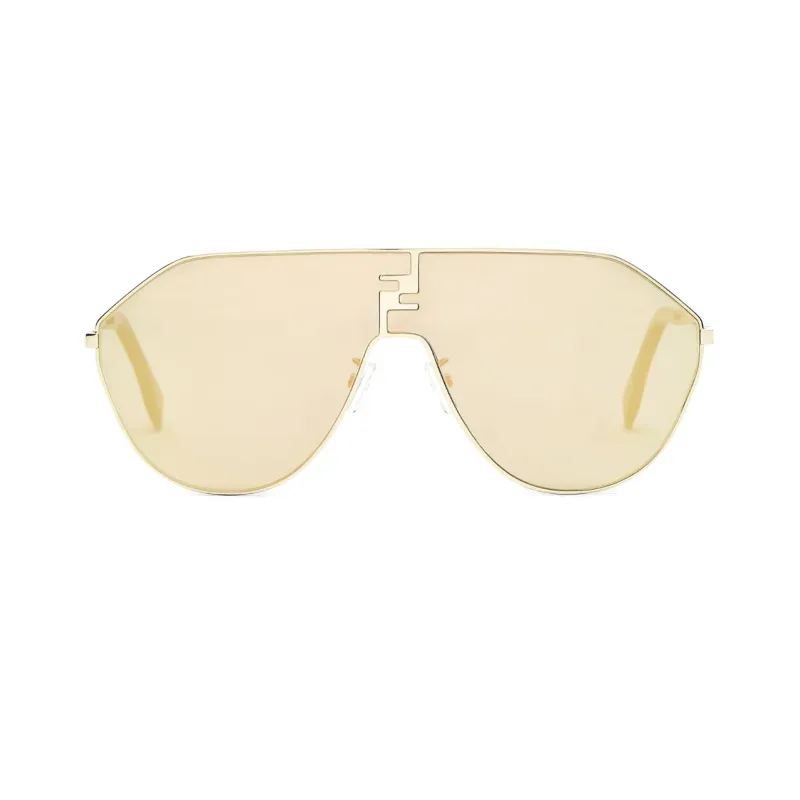 FENDI Sunglasses Men Gold-0
