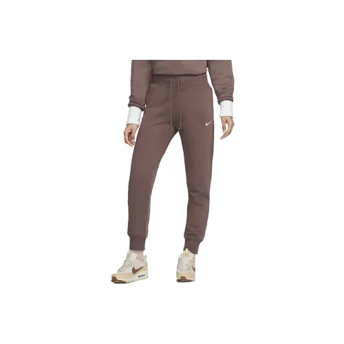 Nike Knitted Sweatpants Women's Brown