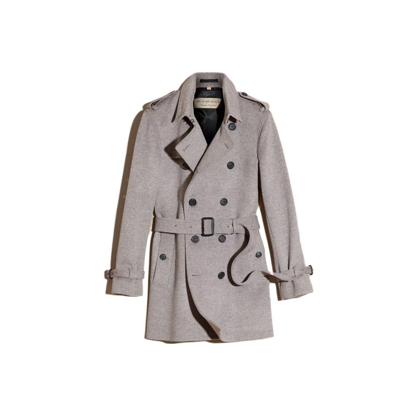 Burberry Wool Cashmere Trench Coat