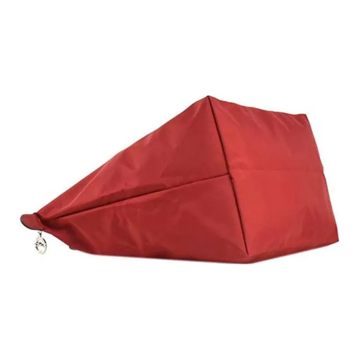 LONGCHAMP Le Pliage Club Canvas Dumpling Bag Canvas Bag Handbag Medium Size Women's Red-2