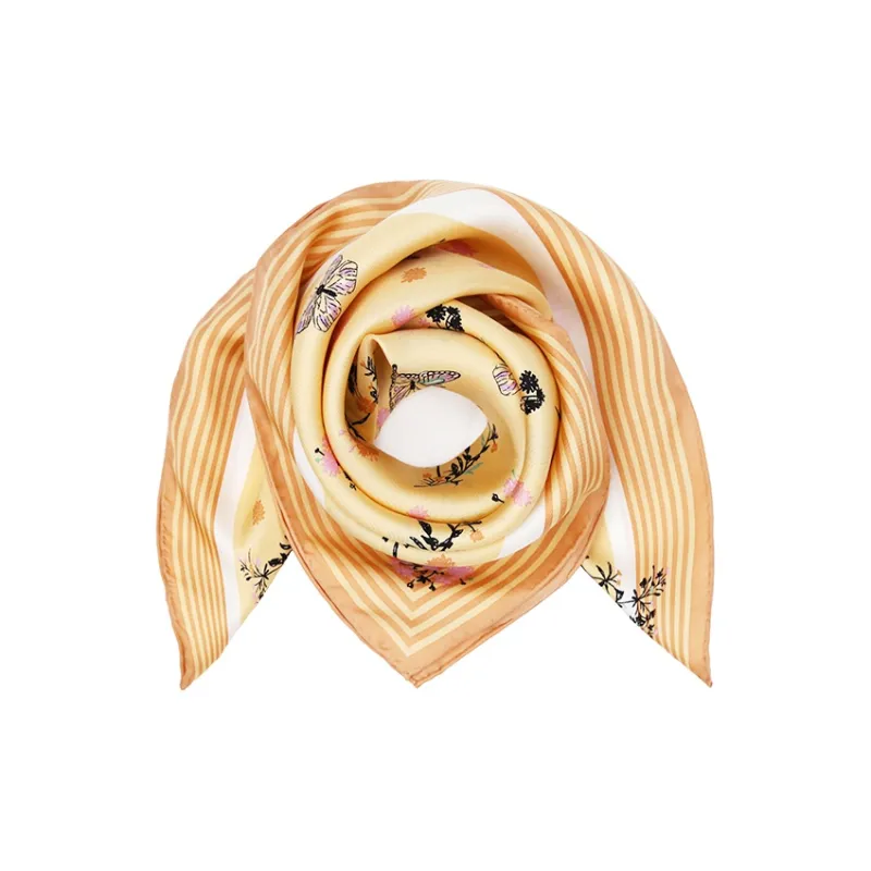 MARJAKURKI Silk Scarves Women's-1