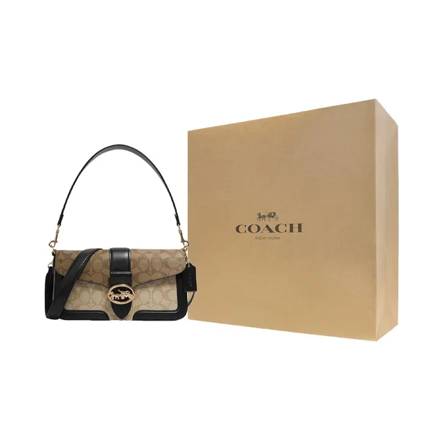 COACH Women's Georgie 27 Shoulder Bag-11