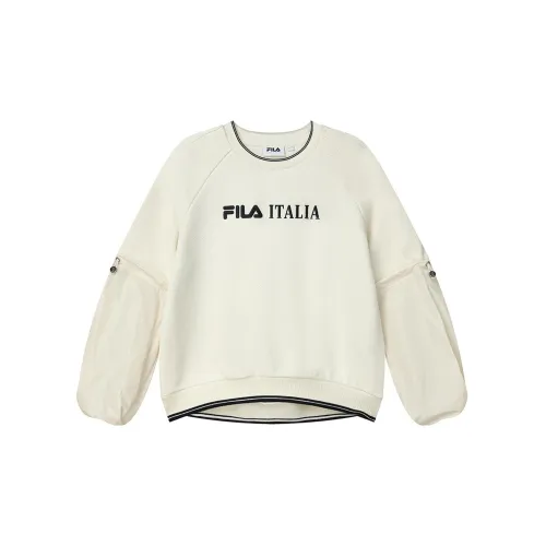 FILA Sweatshirts Women's Maple White