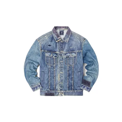 Lee Denim Jackets Men Light Blue