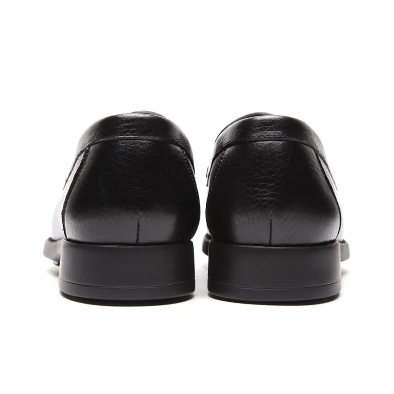 Satchi Leather Shoes Men's Black-4