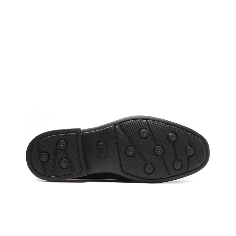 Satchi Leather Shoes Men's Black-5