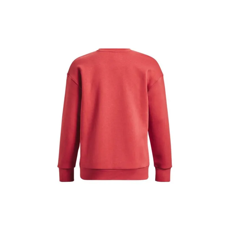 Under Armour Essential Sweatshirts Women's Red-1