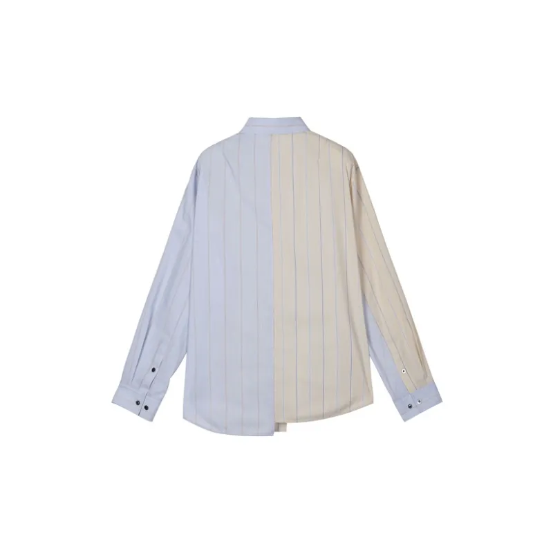CROQUIS Shirts Unisex 981 Light Blue Stripes/Plaid-1