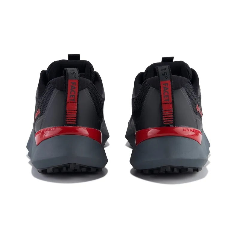 Columbia FACET15 Cushioned Slip-Resistant Breathable Low-Top Outdoor Shoes Men's Black-2