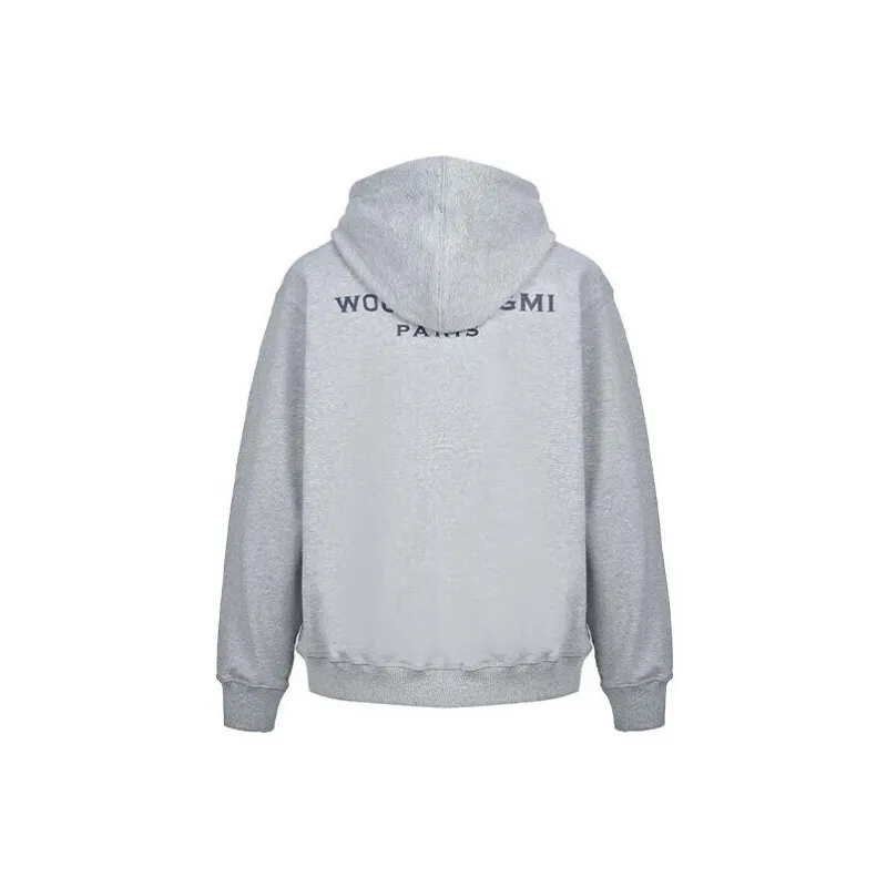 WOOYOUNGMI Sweatshirts Men Gray-1