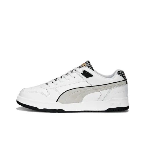 PUMA RBD Game Skateboard Shoes Unisex Low-Top White/Gray