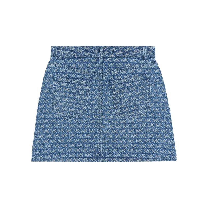 MICHAEL KORS SS23 Casual Short Skirts Women's Blue-1