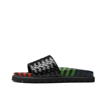 ROBERTA DI CAMERINO EVA Abrasion-Resistant Slide Slippers Men's Black
