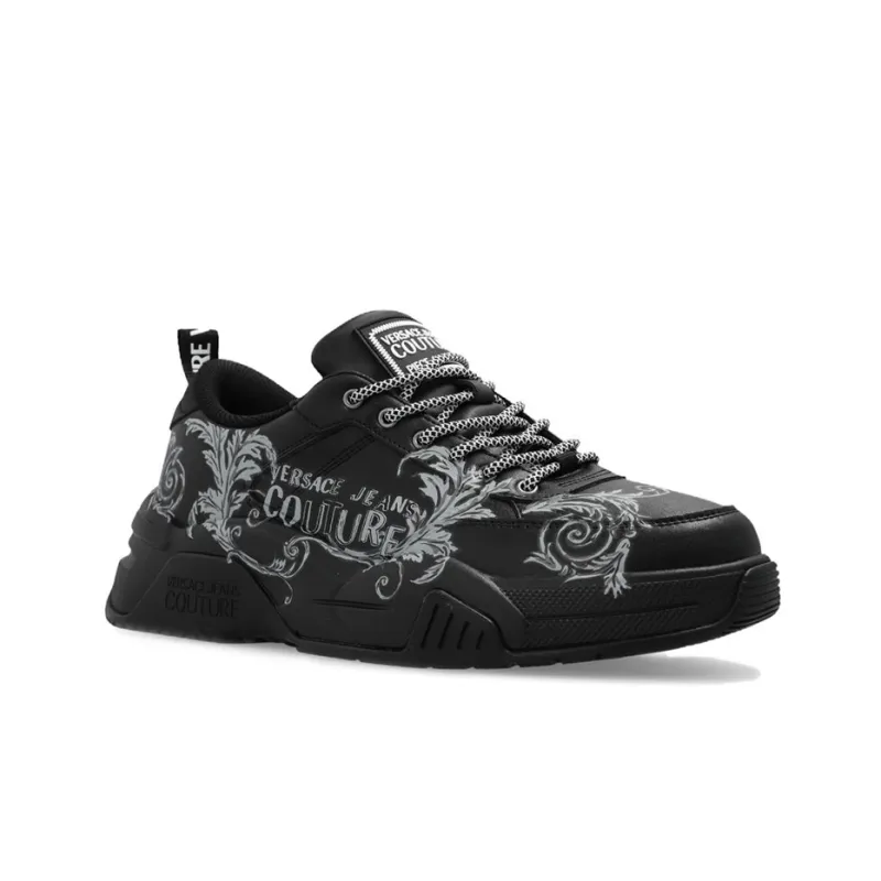VERSACE JEANS Stargaze Sports Casual Shoes Men's Black-1