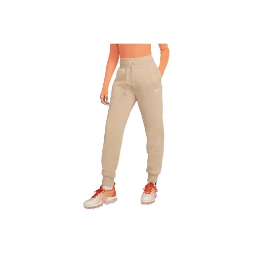 Nike Knitted Sweatpants Women's Tan