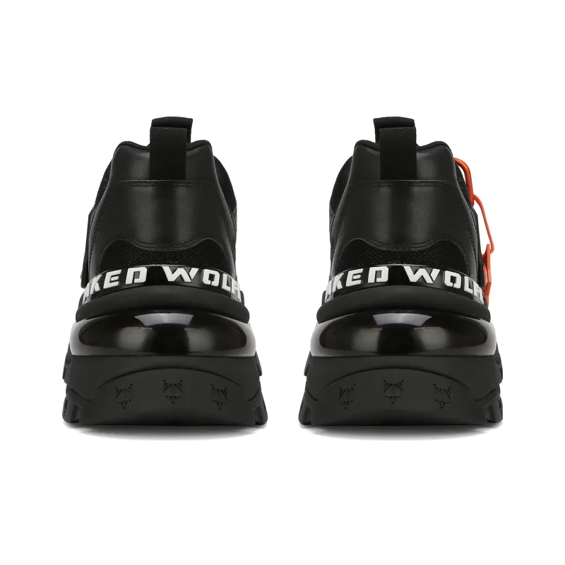 Naked Wolfe Spring Low Top Sports Casual Shoes Men's Black-3