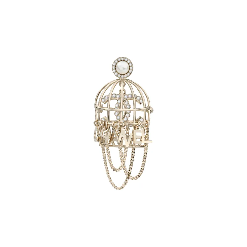 CHANEL Brooches Metal Brooches Unisex-0