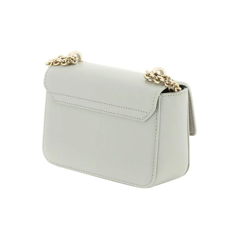 Furla Metropolis Collection Leather Shoulder Bag Crossbody Bag Mini Women's Green-1