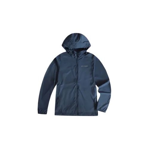 Columbia Sun Protection Clothing Men Blue