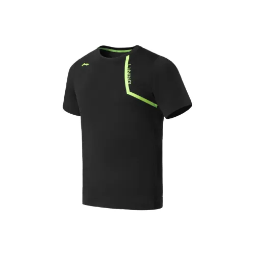 LINING Fitness Series T-Shirts Men Black