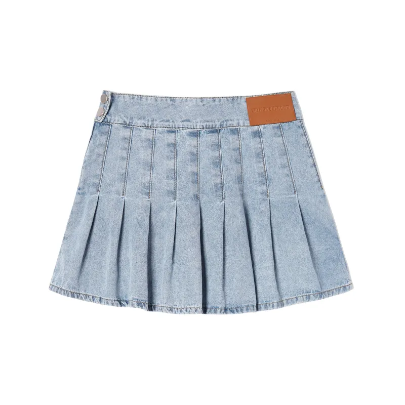 EPTISON WOMAN Denim Short Skirts Women's-1