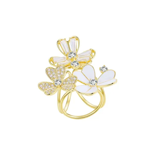 JAY Brooches Women's White