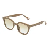 Milk Coffee Frame with Tea Brown Gradient and UV Protection Lens