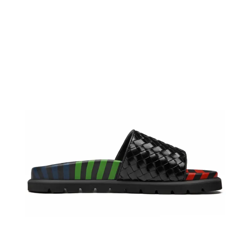 ROBERTA DI CAMERINO EVA Abrasion Resistant Slide Slippers Men's Black-1