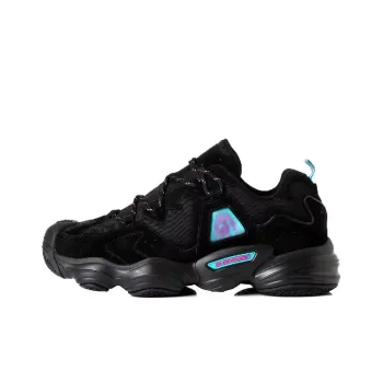 CHUYINWEILAI x FILA Floater Anti-Slip And Wear-Resistant Lightweight Low-Top Sports Casual Shoes Unisex Black Blue