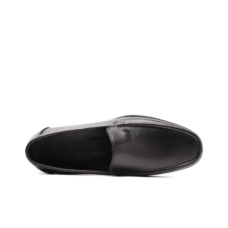 Satchi Leather Shoes Men's Black-3