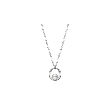 MIKIMOTO Necklaces Women's Silver
