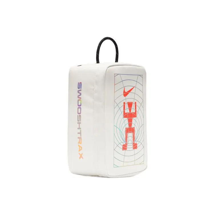 Nike Fabric Handbag Shoulder Bag Crossbody Bag Shoe Box Storage Boxes Regular Unisex Phantom Gray White/Bright Dark Red-1