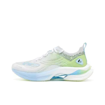 XTEP To Light 7.0 PRO Anti Slip And Wear Resistant Breathable Low Top Casual Universality Women's White Green Blue