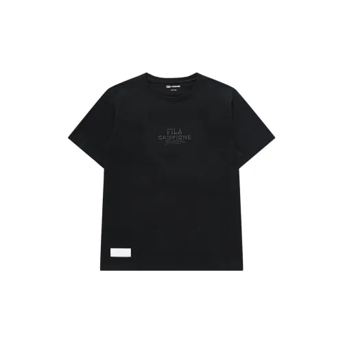 FILA FUSION BASEBALL Series T-Shirts Men Black