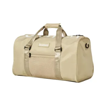 Bromen Polyamide Gym Bag, Yoga Training Bag, Luggage Bag, Travel Bag 20L Unisex Khaki/Fresh Green