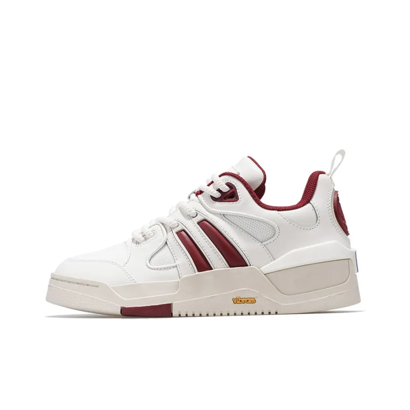 Palladium Low Top Skateboard Shoes Women's White Red-0