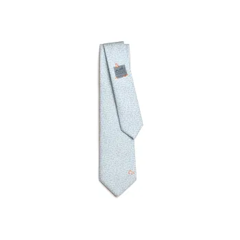 HERMES Tie 7 Ties Men Blue