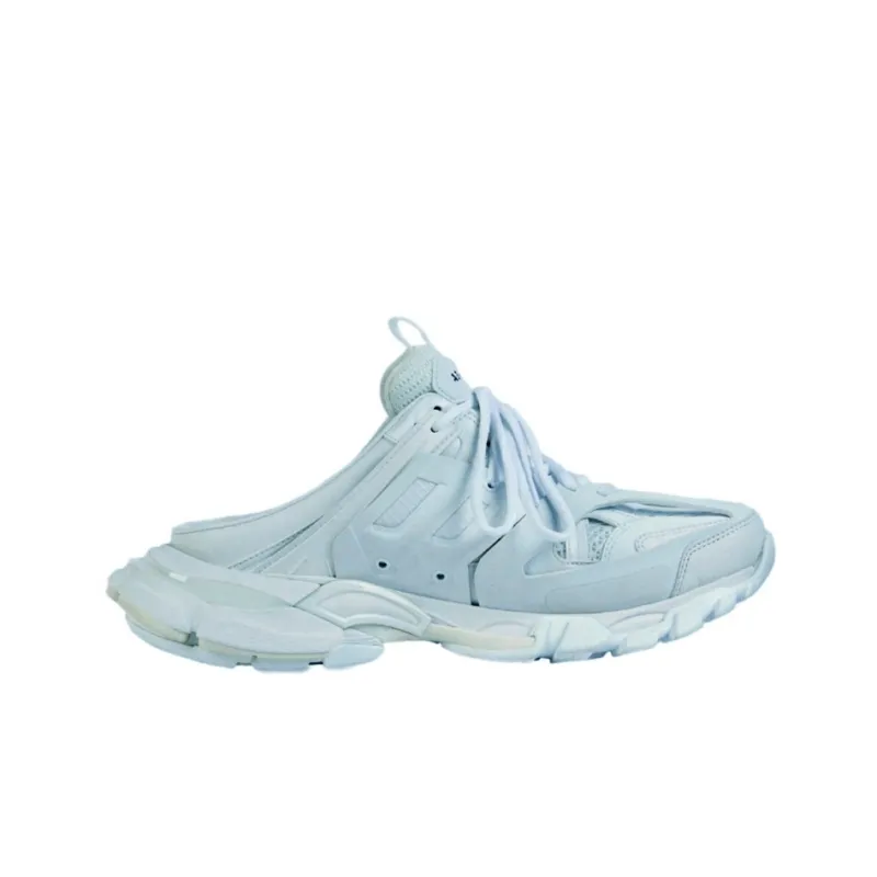 Balenciaga Track Mules 'Blue' Women's-2