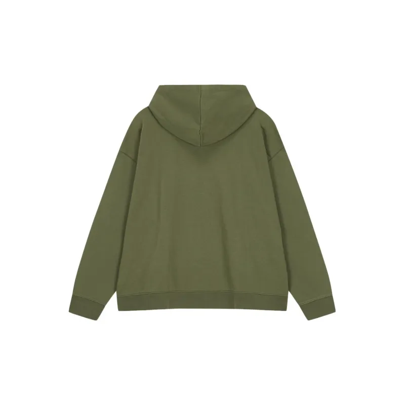 CALVIN KLEIN Simple Collection Sweatshirt Men's Olive Green-1